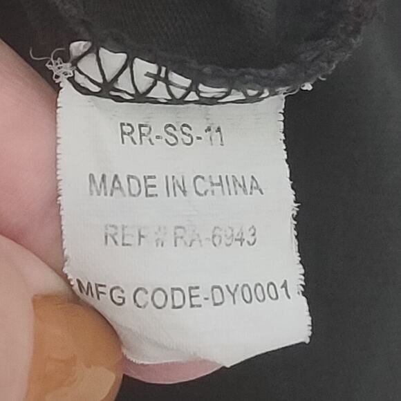 Red Ape Y2K vintage Black tshirt Size Large #33 Skater Streetwear - Picture 5 of 6